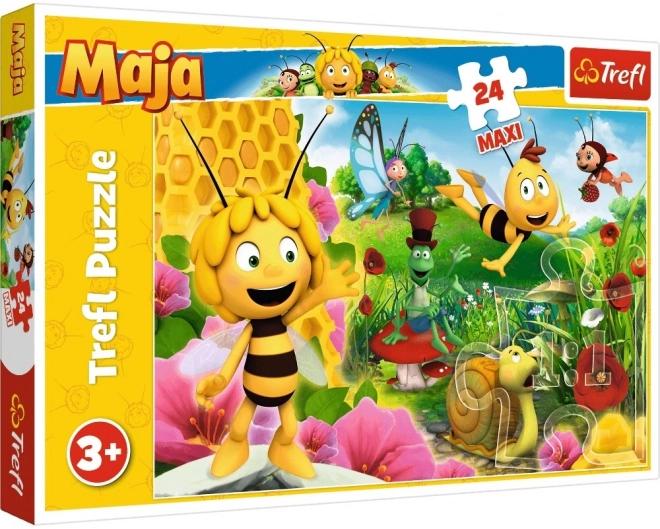 Puzzle 24 Maxi - Dans le monde de Maya l'abeille