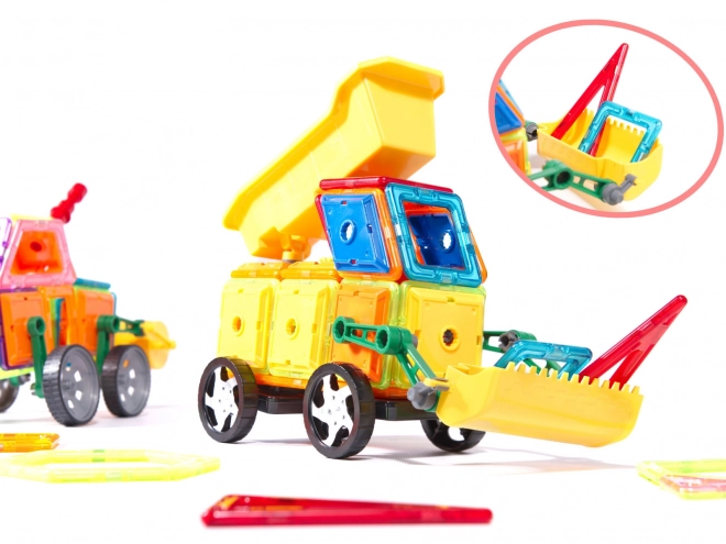 Jeu de construction magnétique pour enfants Magical Magnet 162 pièces