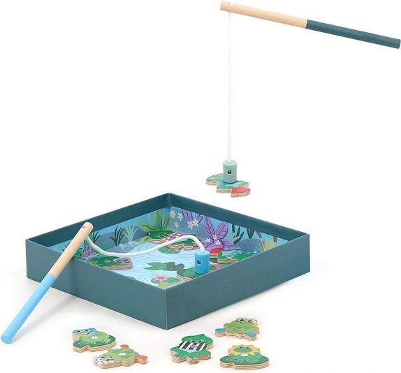 Jeu Magnétique Vilac avec des Grenouilles
