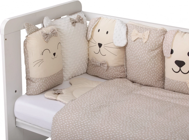 Ensemble de lit Sleep Guardian 12 pièces beige