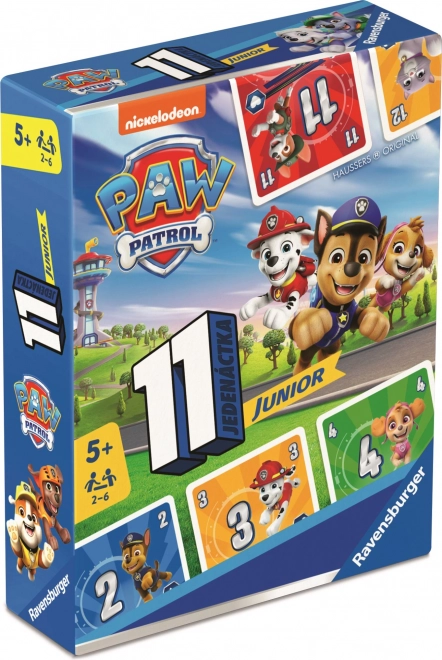 Jeu de cartes Ravensburger Onze - Pat'Patrouille
