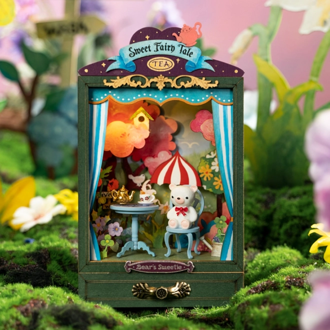 Petit théâtre miniature Goûter au thé
