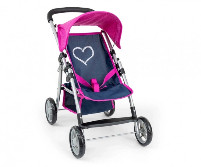 Poussette pour poupées Natalie Prestige Marine