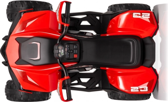 Quad Fast Wheel rouge