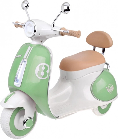 Scooter électrique classique pour enfants orange – Vert