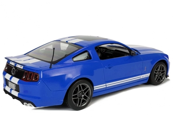 Voiture télécommandée Ford Shelby GT500 Rastar à l'échelle 1:14 bleu