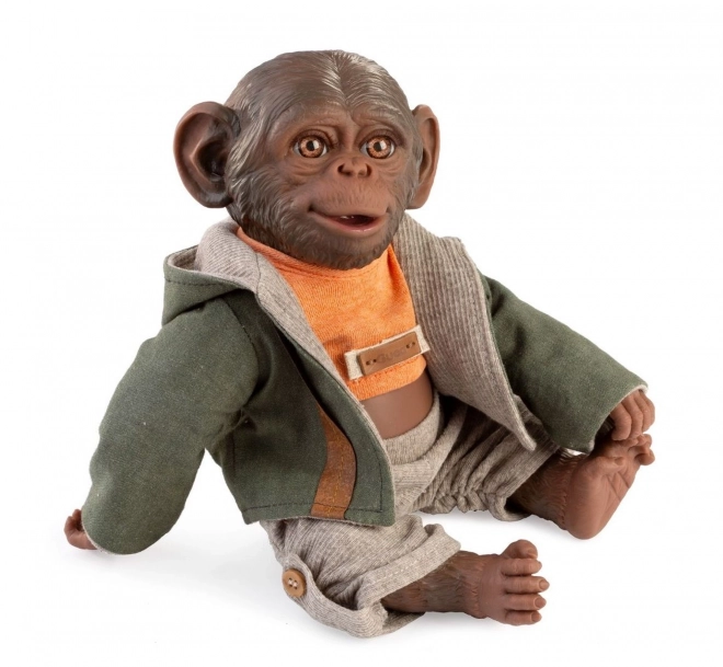 Guca 990 REBORN OPIČKA - bébé singe réaliste avec corps tout en vinyle - 32 cm