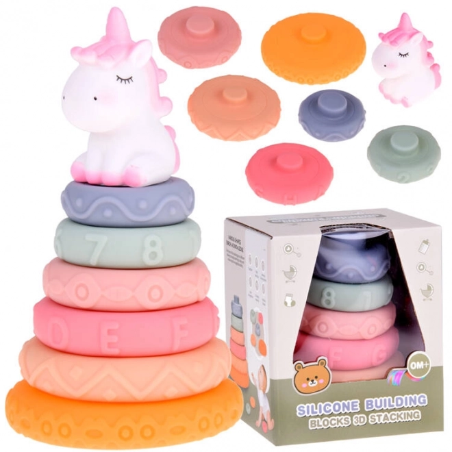 Pyramide magique avec licorne