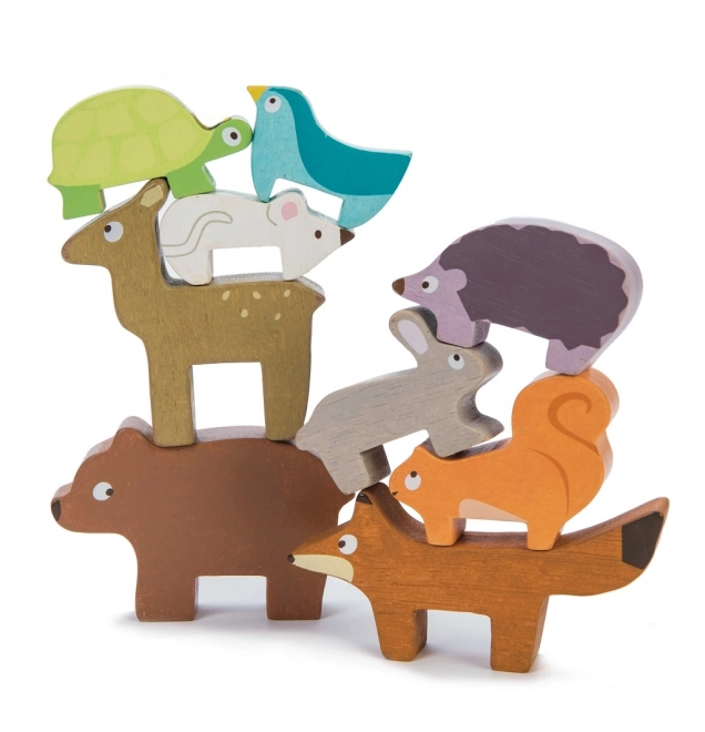 Tour d'équilibre Le Toy Van Petilou - animaux de la forêt