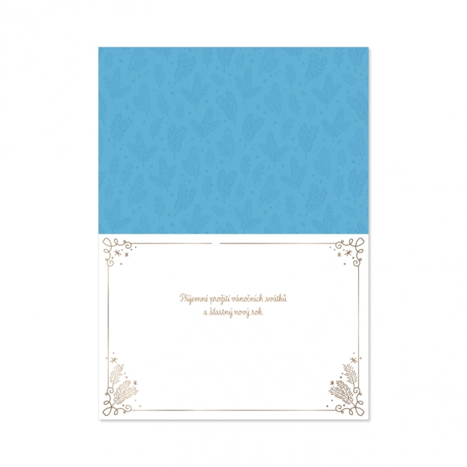 Carte de vœux classique - Minuit