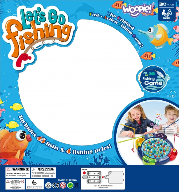 Woopie Capture de Poissons Jeu Pour 4 Personnes