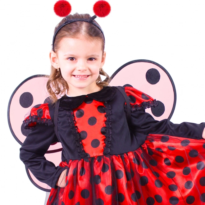 Costume enfant Coccinelle avec ailes et antennes