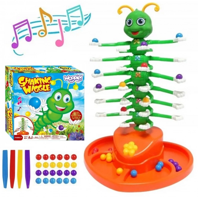 Chenille Dansante - jeu d'habileté Woopie