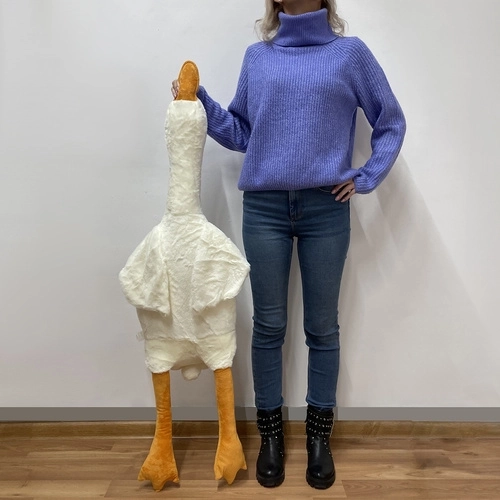 Grande oie en peluche pour enfants 130 cm