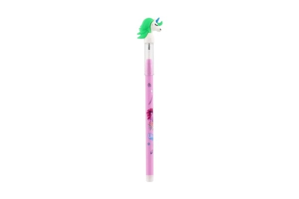 Stylo ordinaire licorne en plastique avec pointes interchangeables 10 pièces 4 couleurs