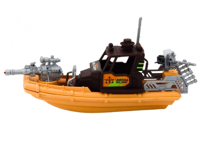 Ensemble de jeu militaire avec figurines et accessoires