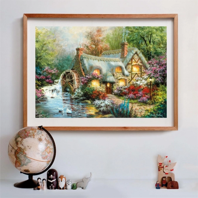 Puzzle 1500 pièces Abri Compact à la campagne