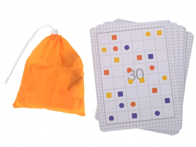 Jeu logique Puzzle Tetris avec cartes