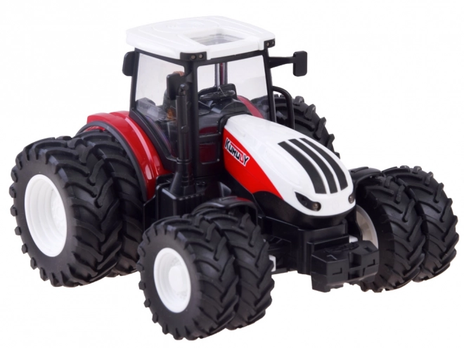 Tracteur télécommandé avec roues en caoutchouc + remorque RC0601