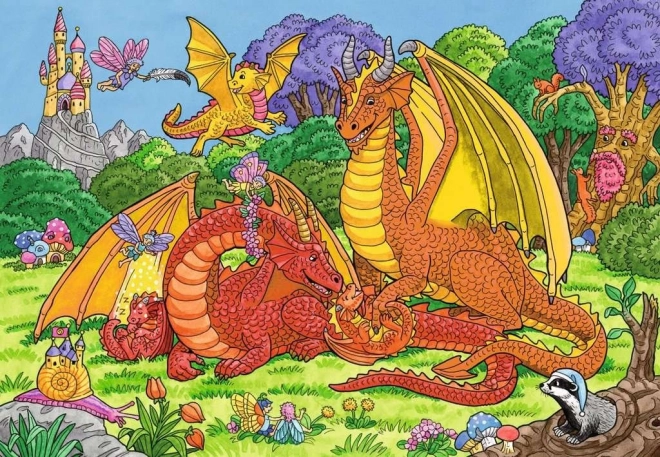 Puzzle Ravensburger Forêt Magique 2x24 pièces