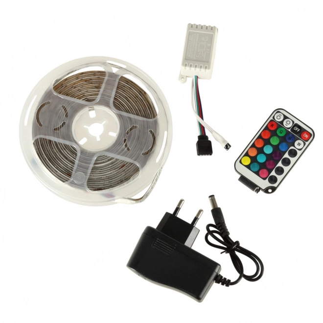 Ruban LED étanche RGB avec télécommande 5m