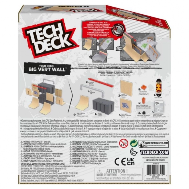 Tech Deck Rampe de Skateboard Double Face