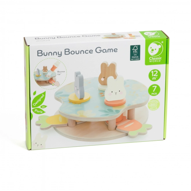 Jeu en bois Lapins Sautillants 12m+
