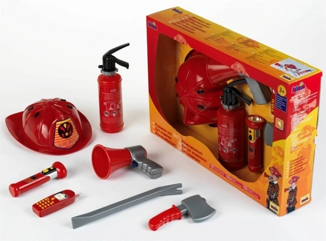 Ensemble pour petits pompiers