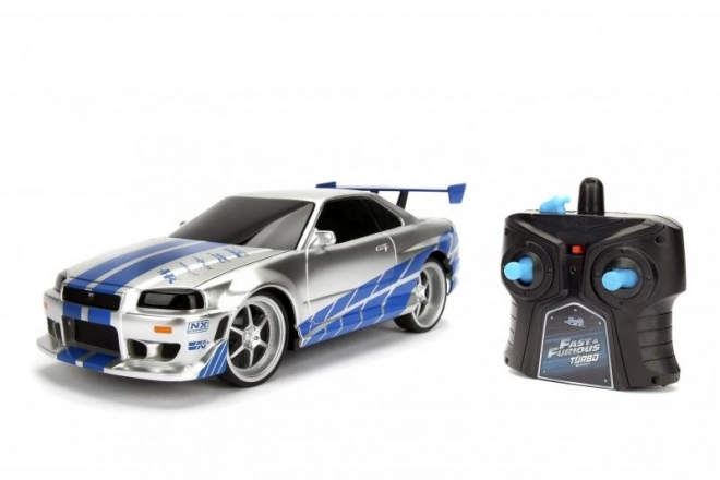 Voiture RC Rychle a Zběsile Nissan Skyline 1:24