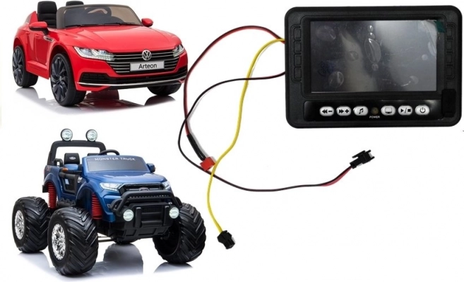 Panneau musical LCD MP4 pour Ford Ranger Monster DK-550 Arteon