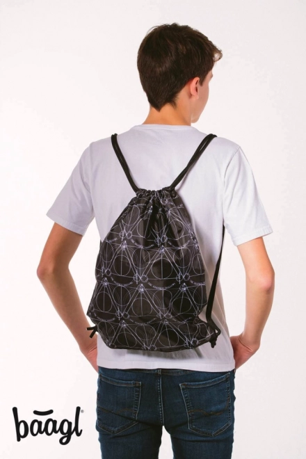 ENSEMBLE BAAGL 3 PIÈCES Skate Harry Potter Reliques de la Mort: sac à dos, trousse, sac