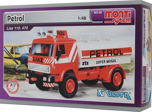 Jeu de construction Monti System MS 09 Essence Liaz 1:48 dans une boîte 22x15x6cm