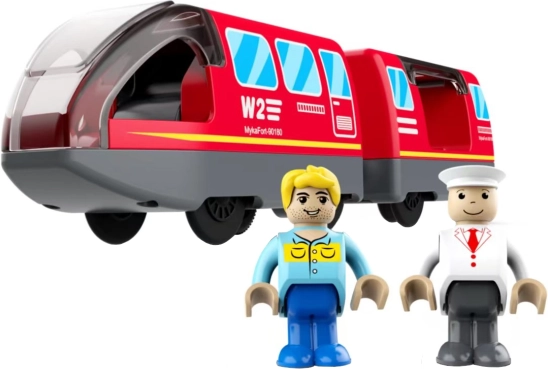 Train urbain électrique rouge 2Kids Toys