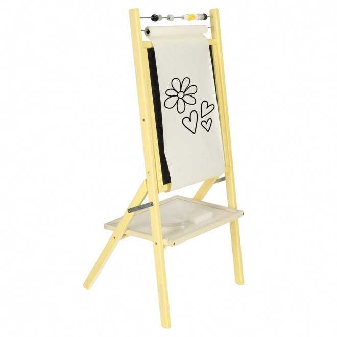 Tableau double face pour enfants avec boulier