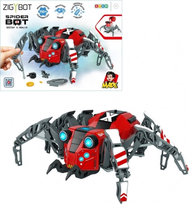 Kit araignée robotique 110 pièces