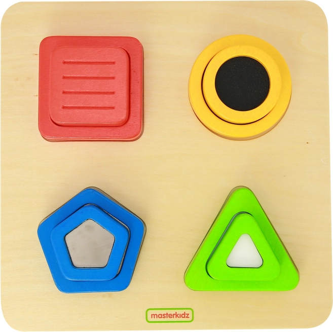Trieur sensoriel en bois MASTERKIDZ Montessori