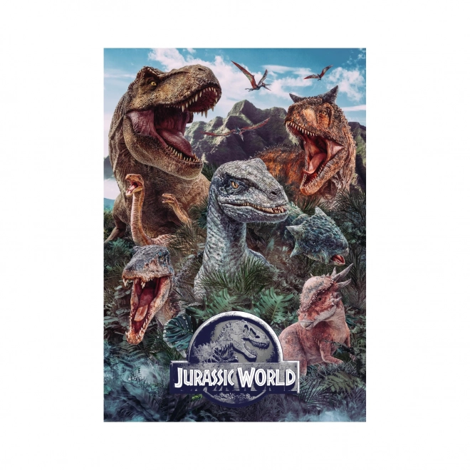 Puzzle Monde Jurassique 500 pièces