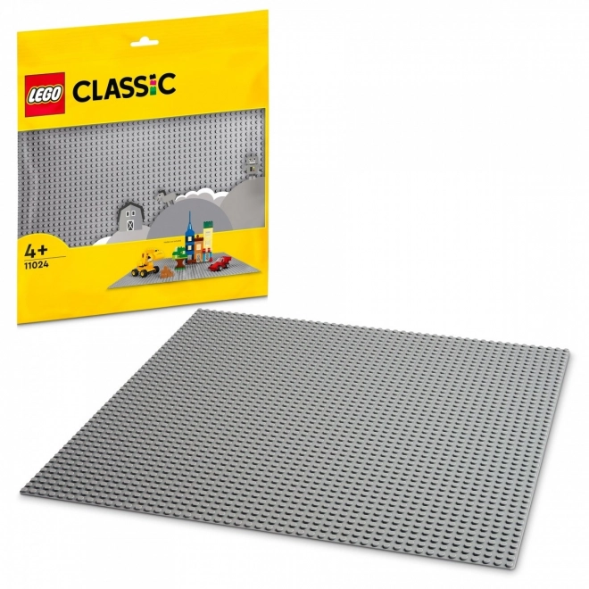 LEGO Classic 11024 Plaque de construction grise