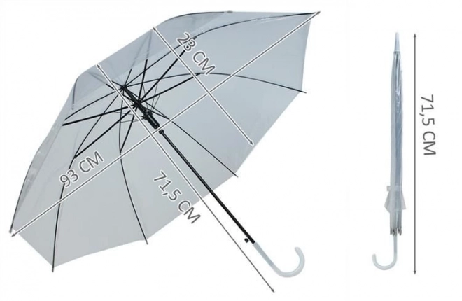 Parapluie transparent