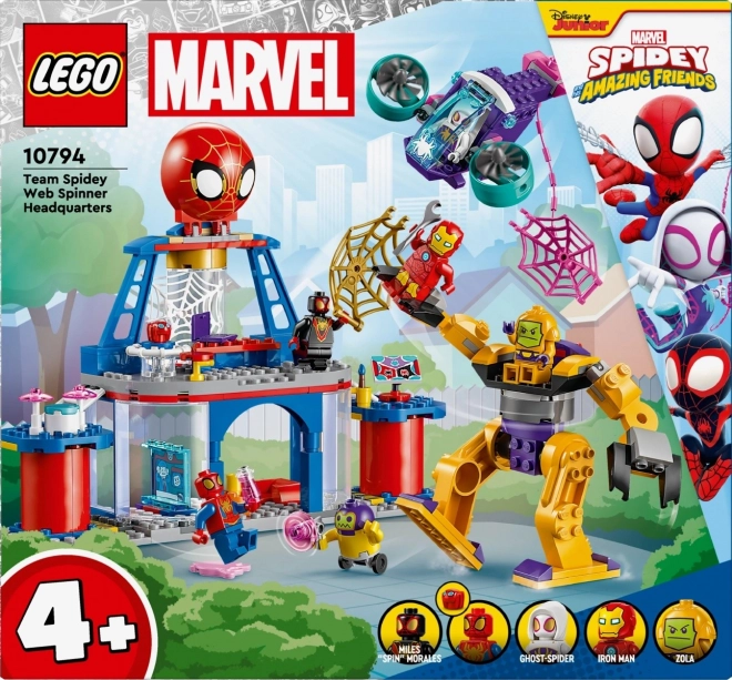 LEGO Marvel 10794 Base de l'équipe Spidey