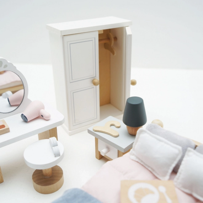 Ensemble de meubles de chambre pour maison de poupée