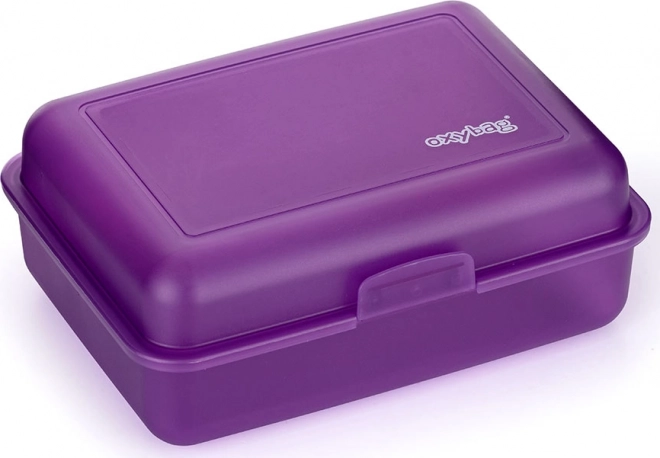 OXYBAG Boîte à collation mat violet