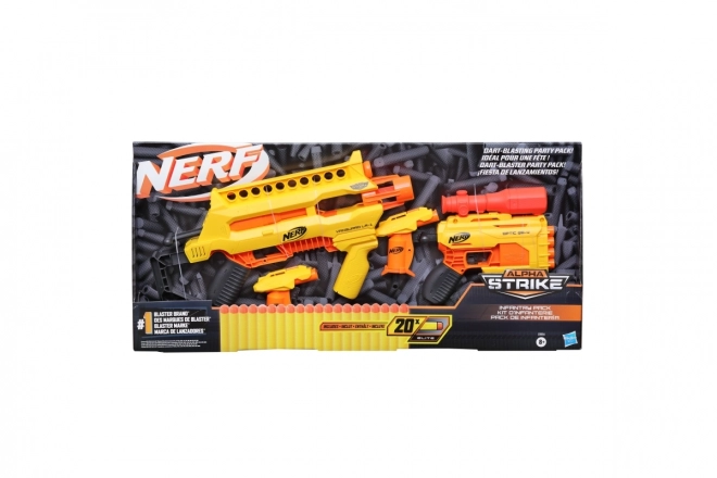 Nerf Alpha Strike 4 blasters et flèches
