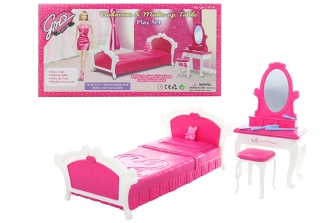 Chambre Glorie avec coiffeuse pour poupées