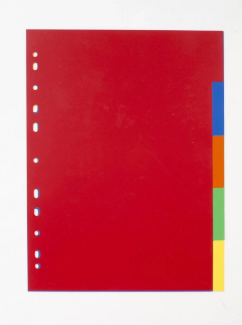 Sépérateur A4 avec 5 feuilles colorées