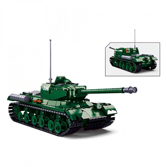 Sluban Bataille de Budapest M38-B0979 Char lourd soviétique IS-2 2-en-1
