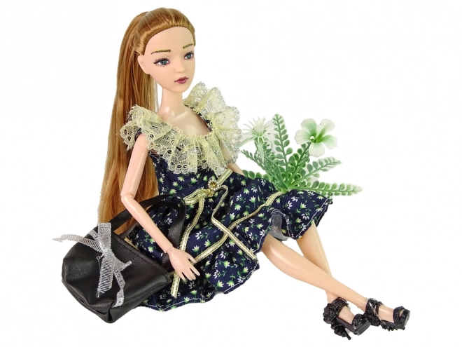 Poupée Emily Défilé de Mode Sac à Fleurs