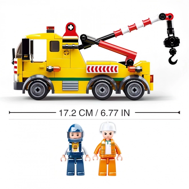 Camion de Remorquage avec Moto Sluban Ville M38-B0877