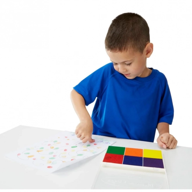 Encres lavables 6 couleurs