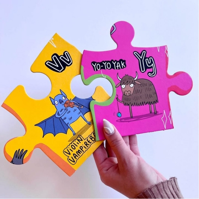 Gibsons grands puzzles de sol alphabet original pour enfants